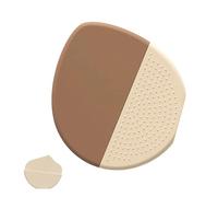 Liquid Foundation Brush - Flat Silicone Tool for Face Makeup, Foundation Blending Brush - for Precise Work Application Enthusiasts Beginners Daily Routine Practice Travel