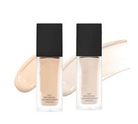 Liquid Foundation for Mature Skin, Full Coverage Foundation, Concealer for Mature Skin, Liquid Foundations for Women over 60, Long Lasting 24H Waterproof and Blendable (1 Set)