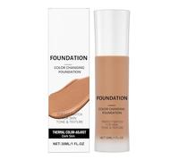 Liquid Foundation Make-Up, 30 ml Lightweight Concealer, Colour Correction Primer for Mature Skin, Long-Lasting Natural Finish for Office, Wedding, Party & Photo , All Seasons