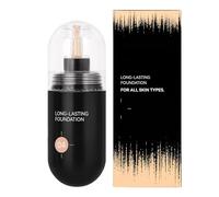 Liquid Foundation Makeup, Matte Finish Concealer Base, 30ml, Longwear Moisturizing Formula, Lightweight Natural Coverage for Women Girls Sport Dance Performance Everyday Use