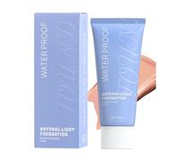 Liquid Foundation, Oil Control Concealer, Natural Long Lasting, 2.02 Inch, Full Coverage Concealer Face Makeup for Oily, Dry, Combination, Sensitive Skin,