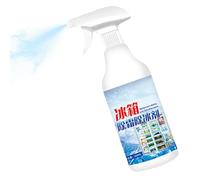 Liquid Freezer Defroster - 500ml Food Grade Fridge Spray, Cooling System De-Icer | Food Safe Refrigerator Cleaner, Powerful Liquid Descaler for Fridge Freezers, Safe Cooling Enhancer, Fast Ice Removal