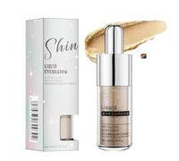 Liquid Glitter Eyeshadow - Creamy Metallic Eye Makeup with Champagne Gold Shimmer, Waterproof, Anti-Peeling, Long-Lasting Smudge-Proof Finish for Women, Festivals, Parties and Special Occasions
