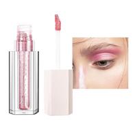 Liquid Glitter Eyeshadow Long Lasting Quick Drying Liquid Shimmer Waterproof Shimmer Pink Eyeliner, Pink Metallic Eyeshadow Sparkly Eye Shadows Eyes Makeup