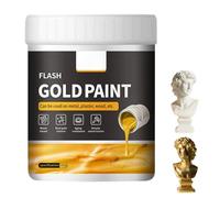 Liquid Gold Leaf Paint,Water-Based Metallic Gold Paint snd Gloss Varnish,Non-Fading G/old Leaf Pain/t with Gol/d Foil,Go/ld Spray Pain/t All Materials,Go/ld P/aint Craft,Art Furniture P/aint,300g