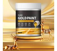 Liquid Gold Paint, Gold Leaf Paint, Water Based, Gold Colour for Crafts, Gold Leaf Paint for Art Painting, 300 g, Quick Drying, Non-Fading Gold Foil Paint
