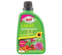 Liquid Growmore Multi Purpose Plant Food Feed Fertiliser, Suitable For All Plants Indoors, Outside And In The Greenhouse (1L Growmore)