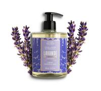 Liquid Hand Soap Lavender & Warm Amber 500ml - Hand Wash 98% Natural - Gentle Cleansing & Soft Hands - Warm & Comforting Fragrance - Made in France - Panier des Sens