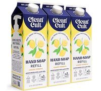 Liquid Hand Soap Refills Lemon Verbena Moisturizes Dry and Sensitive Skin Made with Aloe Vera and Essential Oils Environmentally Friendly Paper Pack