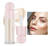 Liquid Highlighter Natural Glow For Face & Body, Waterproof Moisturizing Highlighter Makeup For Long Lasting Shimmer, Contour Liquid Luminizer Easy to Use with Cushion Applicator (#1 Moonlight)