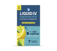 Liquid I.V. Hydration Electrolyte Powder Mix Lemon Lime 6 Sachets