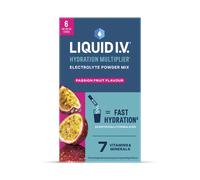 Liquid I.V. Hydration Electrolyte Powder Mix Passion Fruit 6 Sachets