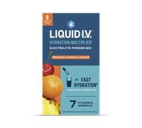 Liquid I.V. Hydration Electrolyte Powder Mix Tropical Punch 6 Sachets