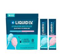 Liquid I.V.® Hydration Multiplier - Cotton Candy | Electrolyte Powder Drink Mix | 1 Pack (16 Servings)