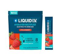 Liquid I.V.® Hydration Multiplier - Strawberry | Electrolyte Powder Drink Mix | 1 Pack (16 Servings)