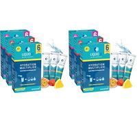Liquid I.V. Hydration Sachets | Lemon Lime + Passion Fruit + Strawberry | Electrolyte Powder Mix | 6 Pack (18 Sticks) | 7 Vitamins and Minerals | Vegan