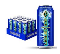 Liquid Ice Blue Energy Drink 16oz, 12Count