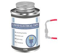 Liquid Insulating Rubber Coat, 125ML Liquid Electrical Tape, High Temperature Resistant Liquid Insulation Tape, Liquid Insulation Glue, Waterproof Insulating Glue, Cable Repair Paste, Fast Dry Tape
