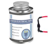 Liquid Insulating Rubber Coat, 125ML Liquid Electrical Tape, High Temperature Resistant Liquid Insulation Tape, Liquid Insulation Glue, Waterproof Insulating Glue, Cable Repair Paste, Fast Dry Tape
