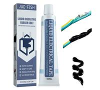 Liquid Insulating Rubber Coat,Liquid Electrical Tape,Liquid Insulation Tape,Cable Repair Paste,Liquid Insulation Glue,Liquid Insulation Electrical Tape,Cable Repair Putty,Waterproof Fast Dry Tape,50mL