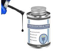 Liquid Insulating Rubber Coat, Liquid Insulation Electrical Tape, High Temperature Resistant Flame Retardant Glue, Waterproof Black Liquid Electrical Tape, 125ml (1)