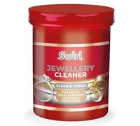 Liquid Jewellery Cleaner 145ml Dip Solution - Clean, Shine & Protect Gold, Silver, Platinum, Diamonds & Gemstones | Professional Jewellery Cleaning Bath to Restore Sparkle & Remove Dirt and Tarnish