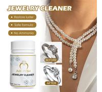Liquid Jewellery Cleaner 50ml - Safe, Fast-Acting Formula, No Residue - Cleans & Restores Shine for Gold, Silver, Platinum & Diamonds