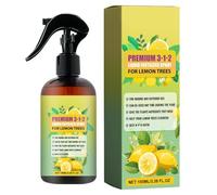 Liquid Lemon Tree Fertilizer | Citrus Plant Food for Fast Growth and Happy Live Lemon Trees, 100 ml