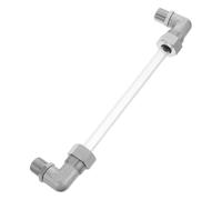 Liquid Level Gauge 3/8' Thread Copper Glass Tube for Water Storage Tanks | High Temperature Tolerance, Easy Installation, Suitable for Rv Fresh Water Tanks and Commercial Water Systems