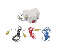 Liquid Level Sensor Controller 20A 220V Auto Pump Switch - Fireproof ABS for Water Tank Sewage Treatment Systems