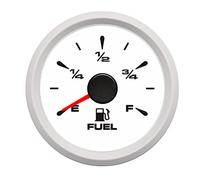 Liquid Level Sensors, 7 Colors Backlight Car Marine Boat Water Level Gauge Oil Tank Fuel Level Indication For 0-190 Ohm 240-33 Ohm Fuel Sending Unit(Fuel Level Gauge WW)
