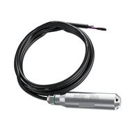 Liquid Level Transmitter 10m-50m Water Level Sensor 304SS Probe 4-20mA 0-10V RS485 Output Waterproof(2M Range 5M Cable,0-5V)