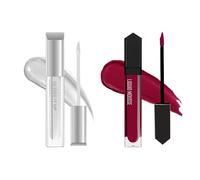 Liquid Lipstick & Lip Gloss Combo | Includes Lov.e Magnet Lip Gloss (3ml) & Bloody Mary Matte Liquid Lipstick (6ml) | Glossy & Matte Lip Color Duo | Lightweight, Long-Lasting & Hydrating Formula