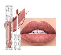 Liquid Lipstick Matte Metallic Nude Lip Gloss Shimmery Lipstick High Pigment Long Lasting Lip Gloss Lightweight Product