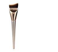 Liquid make-up brush, flat cut synthetic make-up brush, liquid foundation for the face, for women, girls, beginners, daily use, outdoor and home