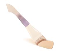 Liquid Makeup Brush - Soft Bristles Flat Applicator | Flat Makeup Brush Synthetic Bristles,for Face Cream Concealer Blending Women Girls Home Travel Party Office Wedding Christmas