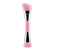 Liquid Makeup Brushes, Double Ended Angled/Round Top Make Up Brush for Contouring, Blending Liquid, Powder, Cream, Blusher Duals Ended Makeup Brushes