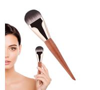 Liquid Makeup Foundation Brush, Liquid Base Brush | Ultra Shine Reverse, Soft Bristles, Professional Wooden Handle Applicator for Cream, Concealer, Blending, Polishing