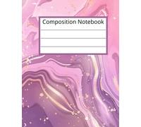 Liquid Marbled Composition Notebook: colorful Liquid Marble 110 pages, 8.5 x 11 large | Liquid Marbled Notebook For Girls, Boys, Kids | Liquid Marbled Journal Notebook For School, Writing