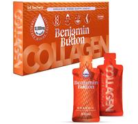 Liquid Marine Collagen 10,000mg + Vitamin C (Orange Flavour) 14 Sachets Benjamin Button Orange One Size