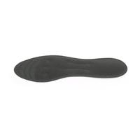 Liquid Massaging Insoles for Foot Plantar Fasciitis Relief | Tpu Glycerin Filled Insert, Velvet Lining, Thin Flexible Black Design, Sizes Xs to Xxl for Heel Pain