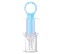 Liquid Medicine Syringe for Infant Toddler Newborns Silicone Baby Liquid Dropper Blue Baby Medicine Feeder