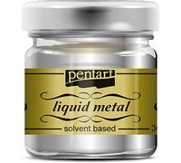 Liquid Metal Acrylic Paint 30 ml Silver