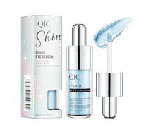 Liquid Metallic Glitter Eyeshadow, Long Lasting Quick Dry Blendable Eye Makeup, High Pigment Shimmer Liquid Eye Shadow Cream, Crease Resistant Multi Shade Eye Liner Cosmetics
