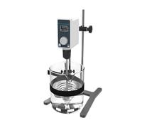 Liquid Mixer Lab Electric Stirrer Digital Display Overhead Stirrer Adjustable Height Lab Equipment 20L 1500rpm Easy To Install