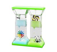 Liquid Motion Bubble Timer - Sensory Hourglass Toy for Relaxation Autism, Sensory Needs, ADHD, Motion Timer, Stress Relief, Anxiety, Liquid Hourglass Toy for Kids and Adults (A)
