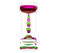 Liquid Motion Bubble Timer Sensory Hourglass Toy for Relaxation Autism, Sensory Needs, ADHD, Motion Timer, Stress Relief, Anxiety, Hourglass Toy for Kids and Adults (A)