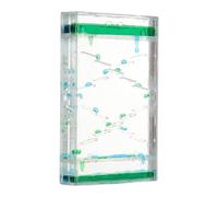 Liquid Motion Bubble Timer Sensory Toy, Hourglass Liquid Motion Bubble Timer Color Lava Lamp Sensory Needs Stress Relief for Kids and Adults Table Decoration (B)