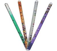 Liquid Motion Glitter Wand Sensory Toy for Autism, ADHD, SPD, Sensory Needs, Stress Relief, Anxiety and Neurodiversity. Fidget Toy for Kids, Carers and Teachers. (4pc Set)