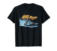 Liquid Nitro Rush Drag Boat High Speed Motor Boating Racing T-Shirt